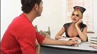 shemale nurses fuck lucky guy - porn video