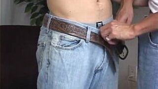 Hot gay Bored while waiting for his best acquaintance to get home - porn video