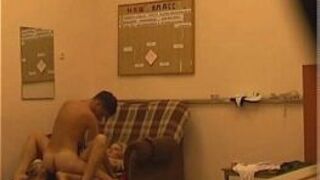 Amateur Couple Filmed Fucking with Hidden Cam - porn video
