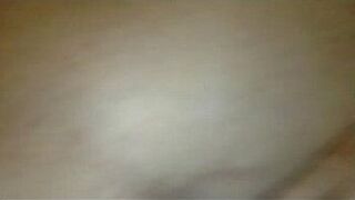 playing with my wifes tight little ass - porn video
