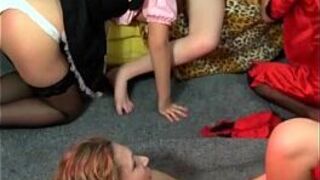 helloween orgy in cumshot scenes - porn video