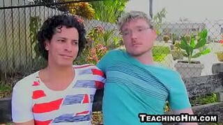 Casey Young and Freddy Cuebas sucking each other off - porn video
