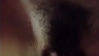 masturbate my girlfriend hairy pussy - porn video