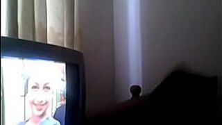 wanking to diana boros - porn video