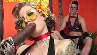 Cuckold Fan Watches Candy Sucks - porn video