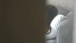 Sneaky hidden video of latina with big toy insertion - porn video