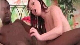 Black Dick in Two White Babes - porn video
